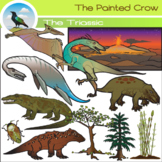 The Triassic Clip Art Set - Dinosaurs