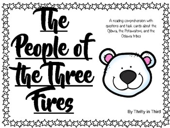 Preview of The People of The Three Fires: a Native American Reading Comprehension