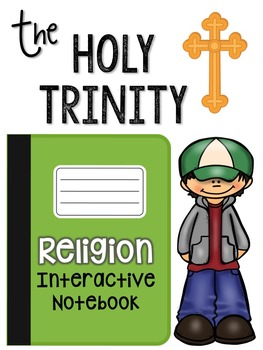 Preview of The Trinity: Religion Interactive Notebook Freebie