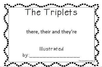 Preview of The Triplets Story: There, Their, They're