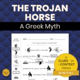 The Trojan Horse - A Greek Myth - CLUES-in-CONTEXT Rebus -