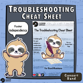 The Troubleshooting Cheat Sheet | Concert Band
