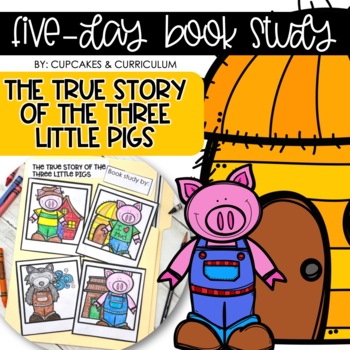 Preview of The True Story of the Three Little Pigs