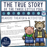 The True Story of the Three Little Pigs Activities Readers