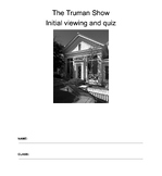 The Truman Show Film Study Quiz | First 3 lessons | NZ/AUS/UK