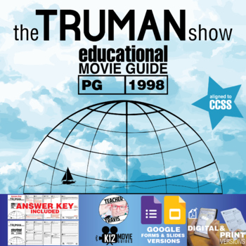 Preview of The Truman Show Movie Guide | Questions | Worksheet | Google (PG - 1998)