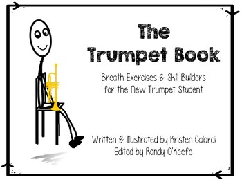 Preview of The Trumpet Book - lesson book for beginning trumpet students