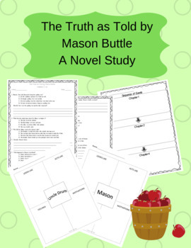 Preview of The Truth as told by Mason Buttle Novel Study