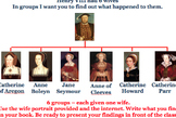 The Tudors lesson plans and schemes of work
