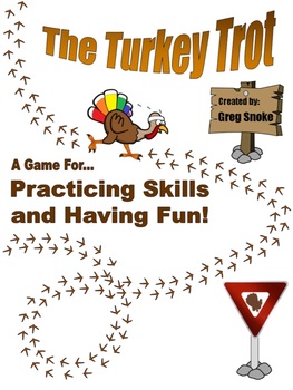 Preview of The Turkey Trot Smartboard Accompaniment