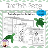 The Turtles Song (by Kim Toft) Book Companion Activities