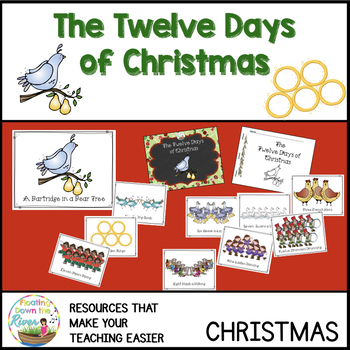 Preview of The Twelve Days of Christmas Posters, Readers, Coloring, Performance