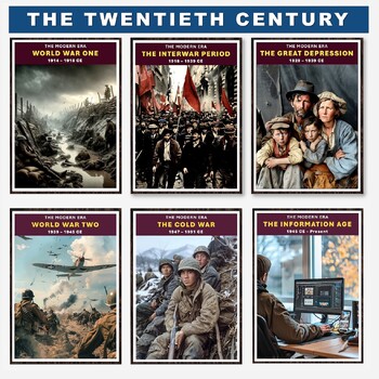 Preview of The Twentieth Century - Eras and Periods