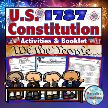 Preview of The U.S. Constitution Preamble and Bill of Rights Activities