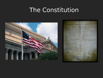 Preview of The U.S. Constitution