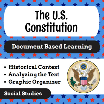 Preview of The U.S. Constitution: Background and Context Info  |  Document Based Learning