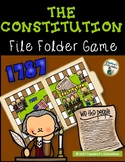 The U.S. Constitution File Folder Game