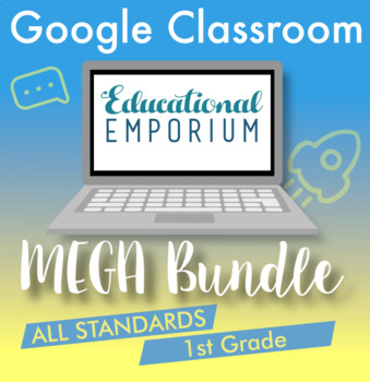 Preview of The ULTIMATE 1st Grade Digital Math Curriculum for Google, Microsoft and All LMS