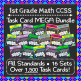 Preview of The ⭐ ULTIMATE ⭐ 1st Grade Math Task Cards Bundle