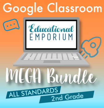 Preview of The ULTIMATE 2nd Grade Digital Math Curriculum for Google, Microsoft and All LMS