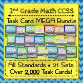 The ⭐ ULTIMATE ⭐ 2nd Grade Math Task Cards Bundle