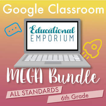 Preview of The ULTIMATE 6th Grade Digital Math Curriculum ⭐ Google, Microsoft & All LMS