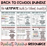The ULTIMATE Back to School Bundle | Back to School | Acti