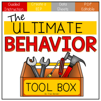 Preview of The ULTIMATE Behavior Toolbox {PDF Editable}
