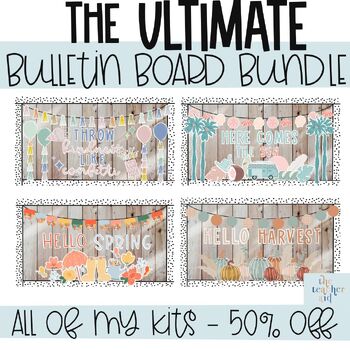 Preview of The ULTIMATE Bulletin Board GROWING Bundle!!!