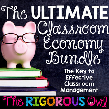 Preview of The ULTIMATE Classroom Economy System BUNDLE