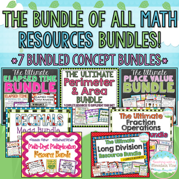Preview of The ULTIMATE Math Resource Bundle