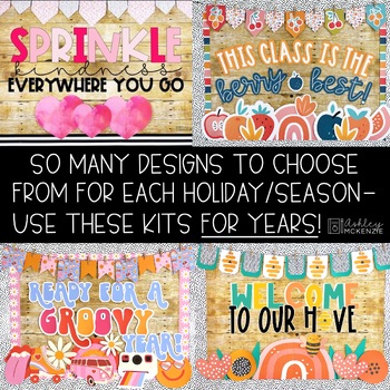 Sprinkle Kindness, Ultimate Classroom Theme Decor Bundle