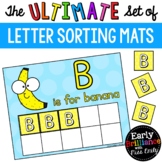The ULTIMATE Set of Letter Sorting Mats ~ Activity Guide I
