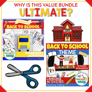 The ULTIMATE Speech Therapy Bundle for Back to School by Teaching Talking