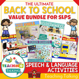 The ULTIMATE Speech Therapy Bundle for Back to School