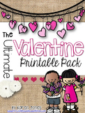 Valentine's Day Printable Pack {Kindergarten}