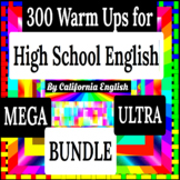 The ULTRAMEGA English Warm Up Bundle (300 Warm Ups!!!)