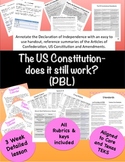 The US Constitution- Does it still work? (PBL)