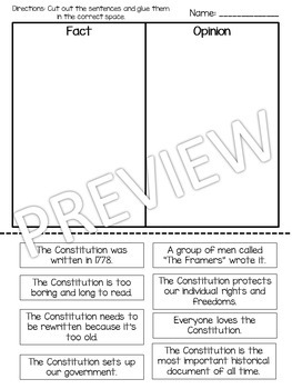 the us constitution mini book printables by hanging