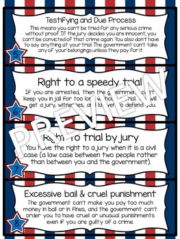 the us constitution mini book printables by hanging with mrs hulsey