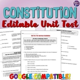 The US Constitution Unit Test: Constitutional Convention Q