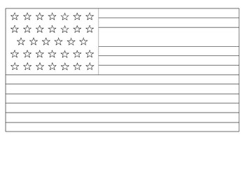 The US Flag with 34 Stars (1861-1863) Coloring Pages by Steven's Social ...