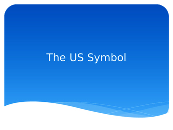 Preview of The US Symbols