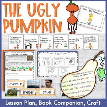 Preview of The Ugly Pumpkin Lesson Plan and Book Companion