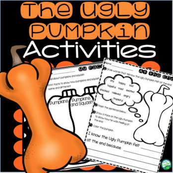 Preview of The Ugly Pumpkin Book Companion - Comprehension, Vocabulary & Writing Activities