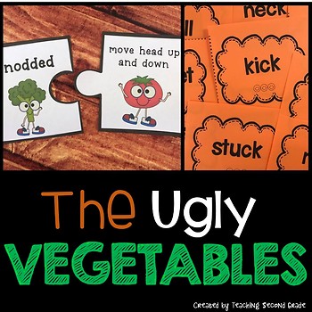 Preview of The Ugly Vegetables Journeys Second Grade
