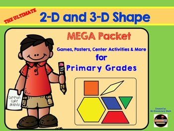 Preview of The Ultimate 2-D & 3-D Geometry Pack