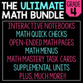 The Ultimate 4th Grade Math Bundle | Math Activities & Worksheets