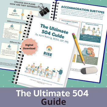 Preview of The Ultimate 504 Guide