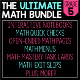 The Ultimate 5th Grade Math Bundle | Math Activities & Worksheets